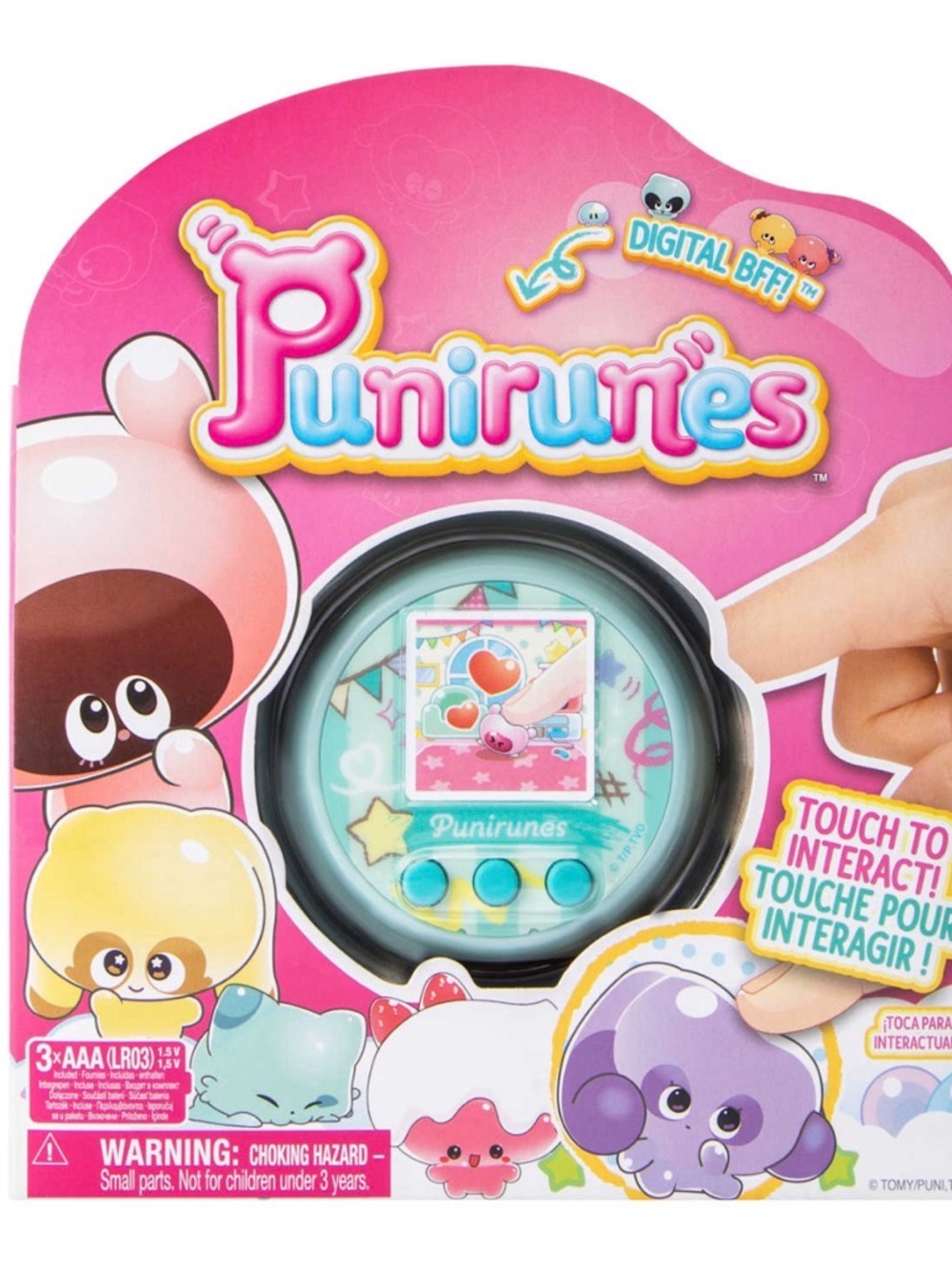 Punirunes Interactive Digital Pet Kids Toy – Touch + Color Display STILL IN BOX